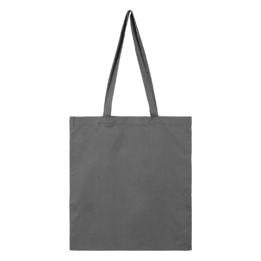NATURELLA COLOR 105, cotton shopping bag, 105 g/m2, gray