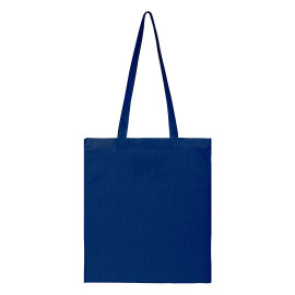 NATURELLA COLOR 105, cotton shopping bag, 105 g/m2, blue
