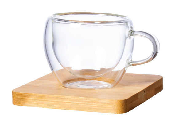 Gladen glass espresso cup set