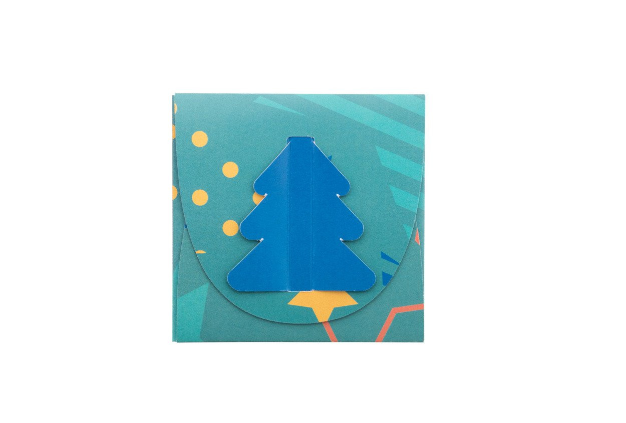TreePack custom ornament envelope