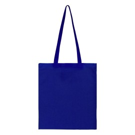 NATURELLA COLOR 105, cotton shopping bag, 105 g/m2, royal blue