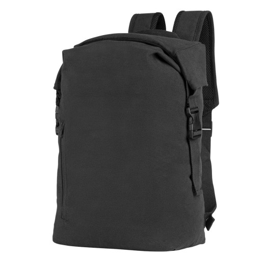 ECO QUEST, recycled cotton backpack, 500g/m2, dark gray