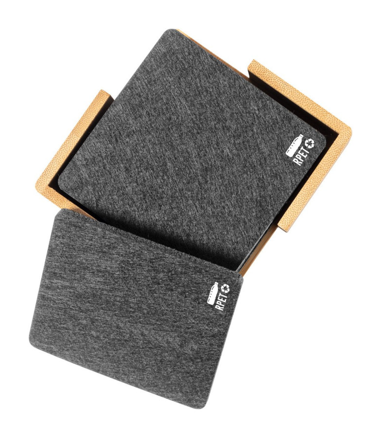 Sanly RPET coaster set