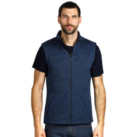 JIMMY, mčlange vest, blue