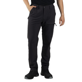 PANTHER TRACK PANTS, elastic functional pants, dark gray