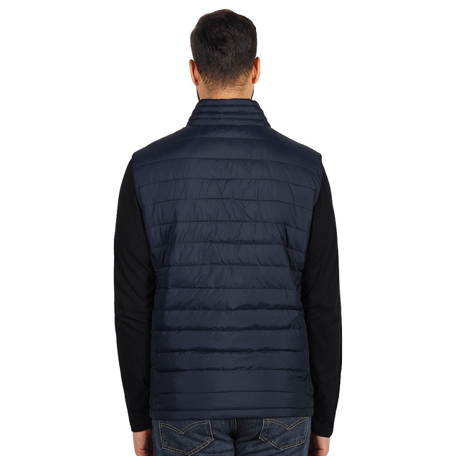 NOVA MEN, unisex padded winter vest, blue