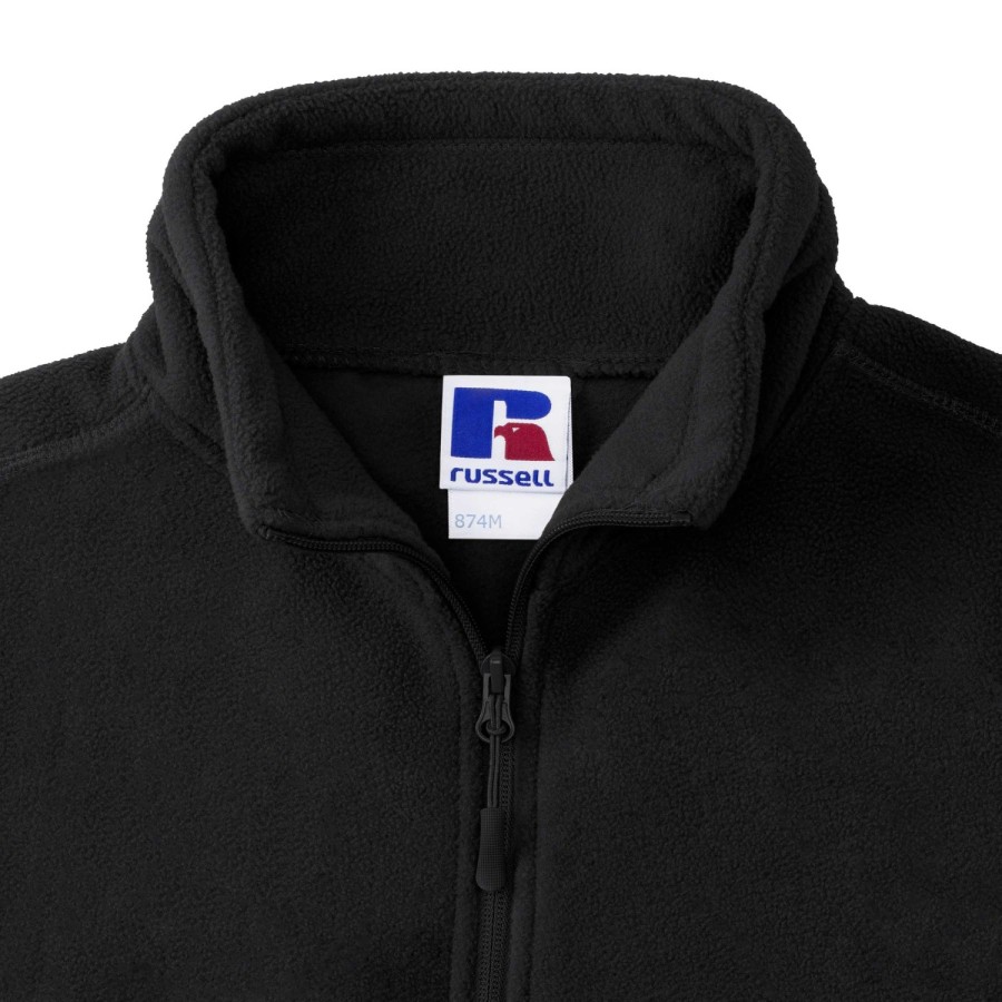 RUSSELL muški 1/4 zip flis duks