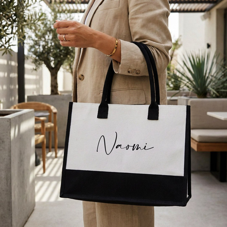 NAOMI, torba, 380g/m2, crna