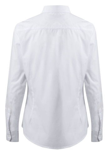 Velilla,Ženska košulja dugih rukava,italijanska kragna, bela, 2XL