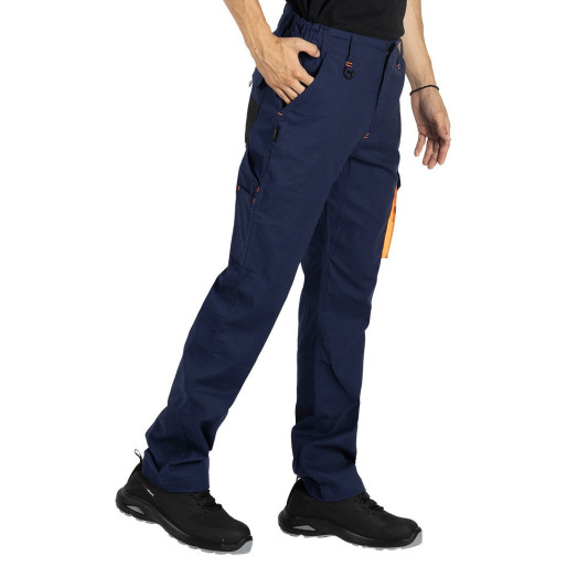 HAMMER STRETCH PANTS, workwear pants, blue