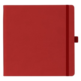 KUNST, notebook 17.4 x 17.4 cm, red