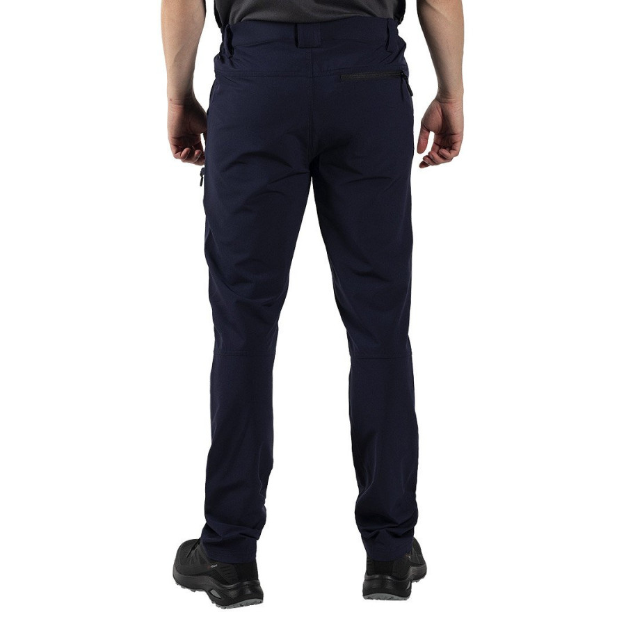 PANTHER TRACK PANTS, elastic functional pants, blue