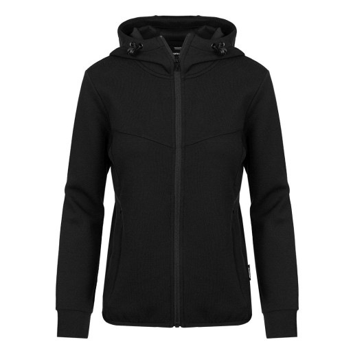 REBOUND WOMEN, woman's hooded sweatshirt, 300 g/m2, black