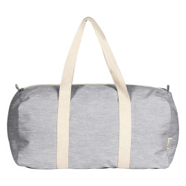 BOUNTY, recycled cotton duffle bag, 320 g/m2, ash