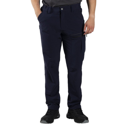 PANTHER TRACK PANTS, elastic functional pants, blue