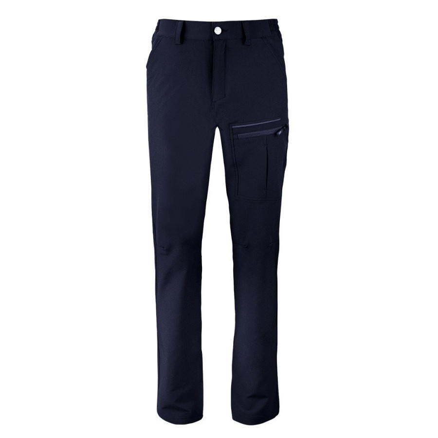 PANTHER TRACK PANTS, elastic functional pants, blue