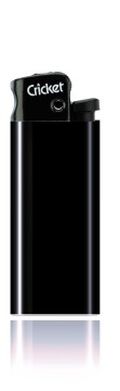 Cricket Mini crni upaljač