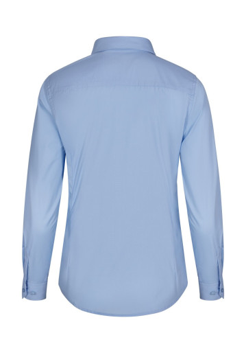 Velilla,Ženska košulja dugih rukava,italijanska kragna, nebeska plava, 2XL