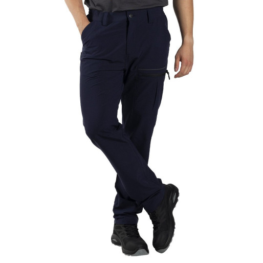 PANTHER TRACK PANTS, elastic functional pants, blue