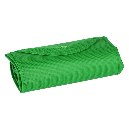 PACKETA, biodegradable bag, foldable, kelly green