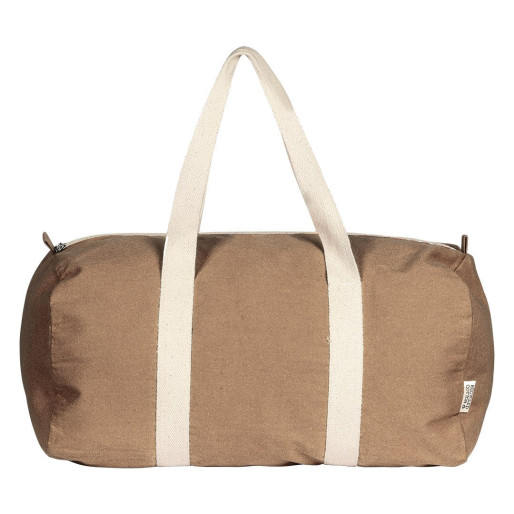 BOUNTY, recycled cotton duffle bag, 320 g/m2, beige
