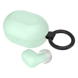 FLOYD, wireless stereo earbuds, pastel green