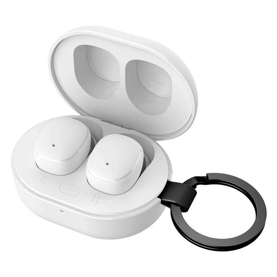 FLOYD, wireless stereo earbuds, white