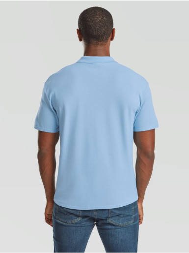 Fruit of the Loom, Original Polo, Polo majca za muškarce, nebesko plava M