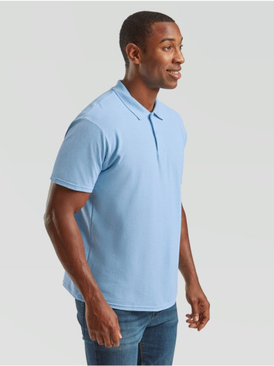 Fruit of the Loom, Original Polo, Polo majca za muškarce, nebesko plava M