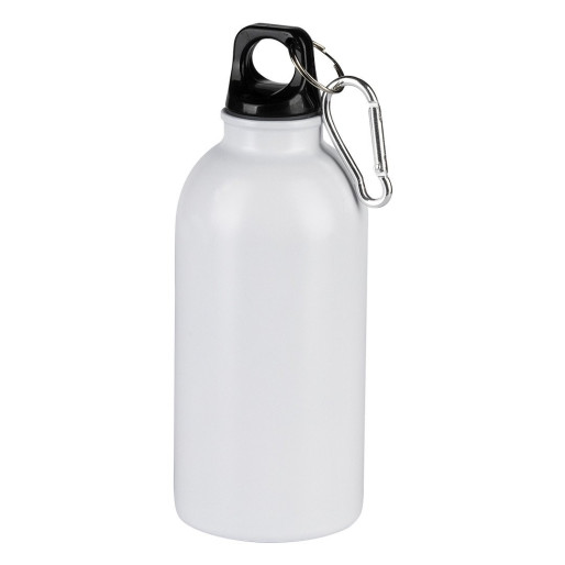 CAMPUS STEEL, water bottle, 400 ml white