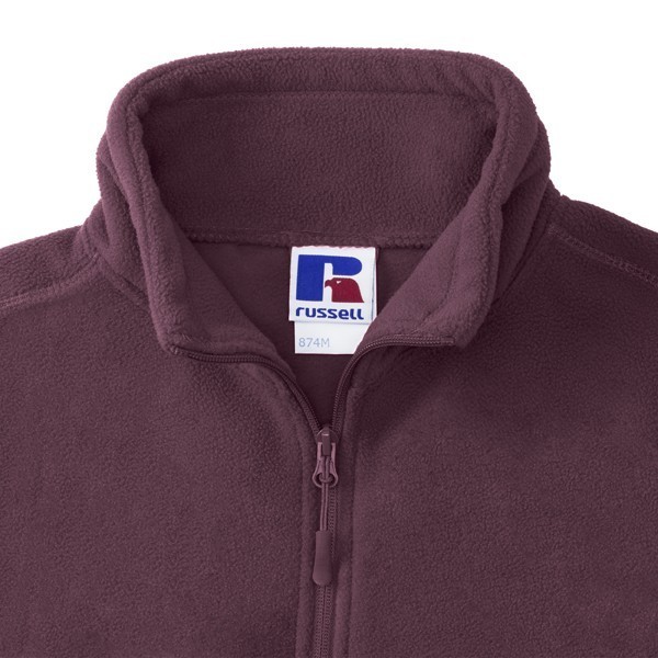 RUSSELL muški 1/4 zip flis duks
