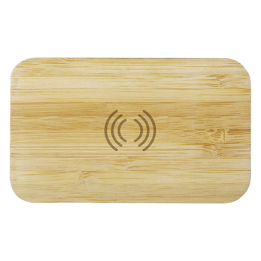 BRIAN, bluetooth zvučnik sa bežičnim punjačem, sivi