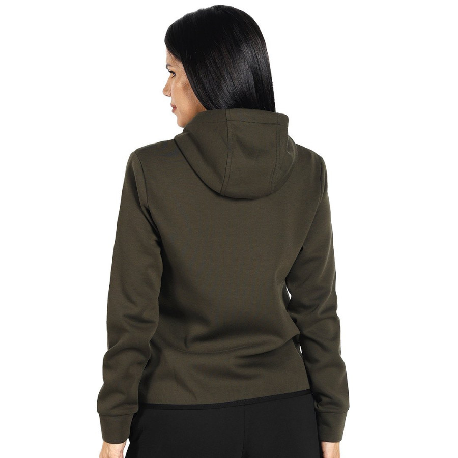 REBOUND WOMEN, woman's hooded sweatshirt, 300 g/m2, olive