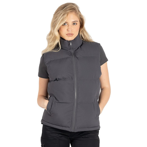 HUSKY VEST, bodywarmer, dark gray