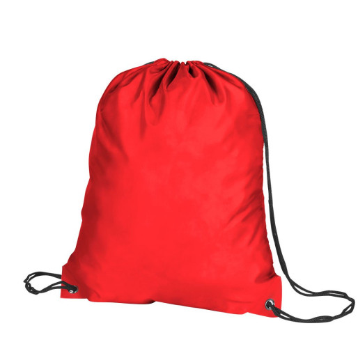 CITY, drawstring bag, red
