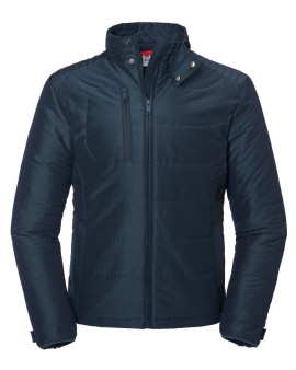 Russel Mens Cross Jacket, poslovna jakna za muškarce, teget plava
