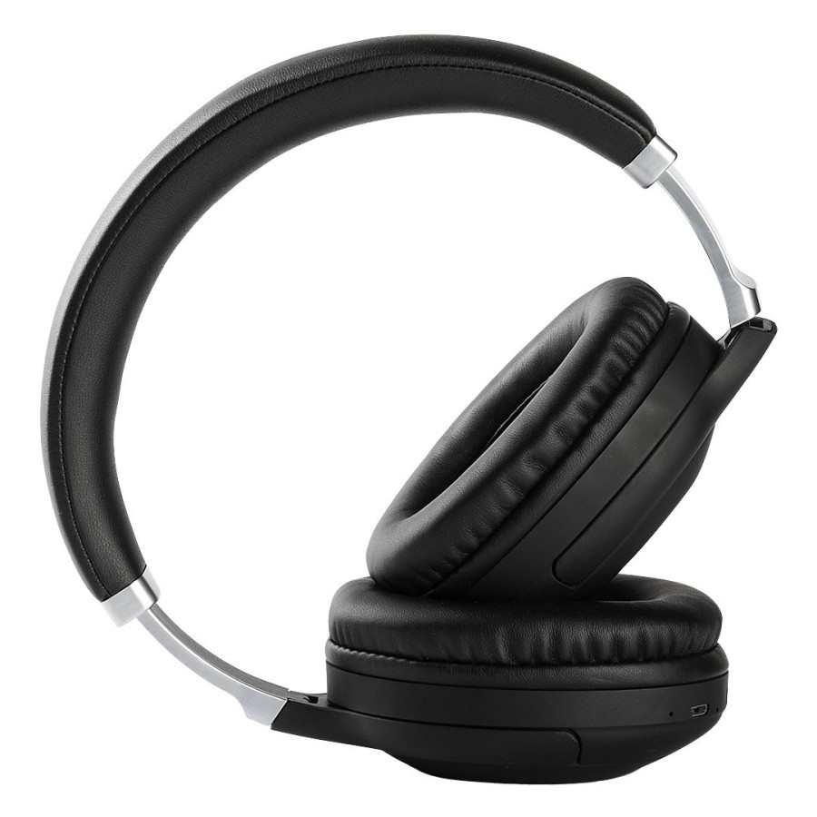 SUPERSONIC, sklopive bežične slušalice, crna