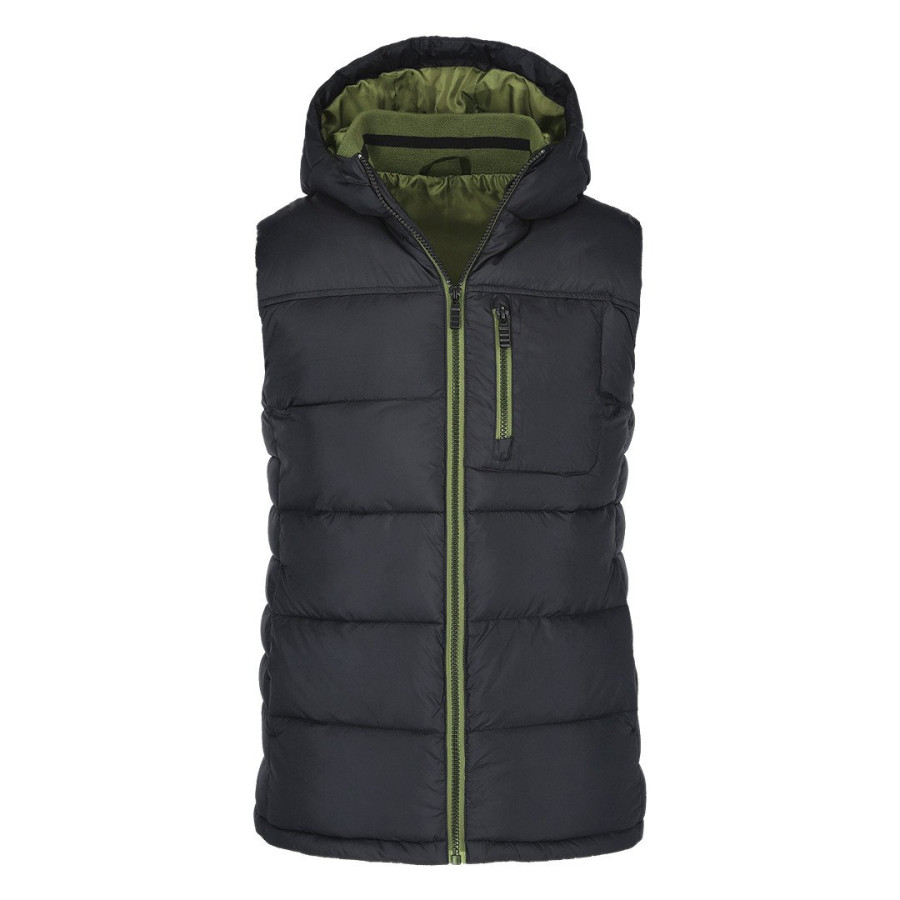 STORM LADY, women’s padded winter vest, black