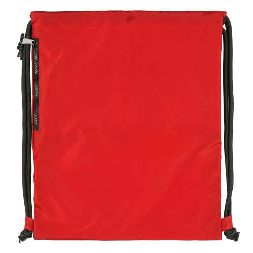 LIBERO, drawstring bag, red