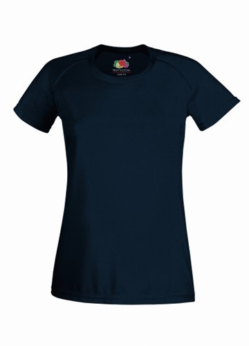 Fruit of the Loom, Performance, Sports Polyester T-Shirt for Women, Dark Weight, 2XL