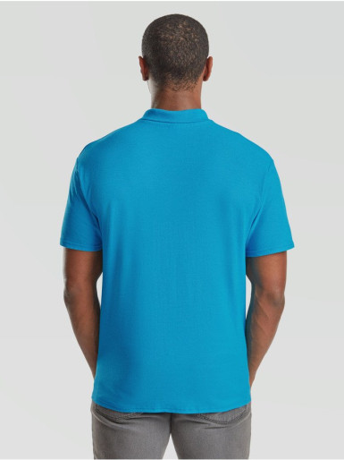 Fruit of the Loom, Original Polo, Polo majca za muškarce, azurno plava M