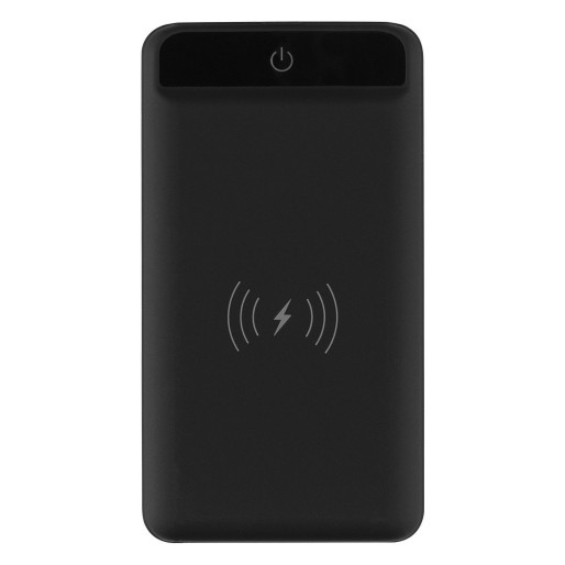 AMPER, wireless power bank, 10000 mah, black