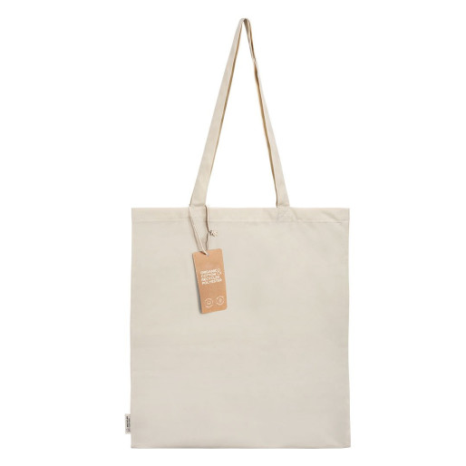 NATURELLA RPET, rpet shopping bag, beige