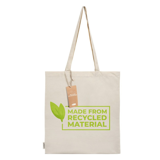 NATURELLA RPET, rpet shopping bag, beige