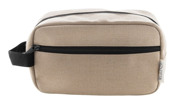 Rebyss Beauty recycled canvas cosmetic bag