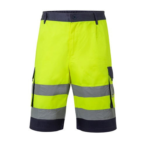 VL HADES. Dvobojne bermude sa više džepova (210 g/m²), od pamuka (20%) i poliestera (80%)