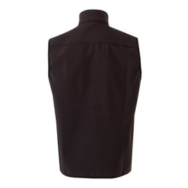 VL VARUNA. Soft shell prsluk (280g/m²), sa polarnom postavom, od poliestera (94%) i elastina (6%)