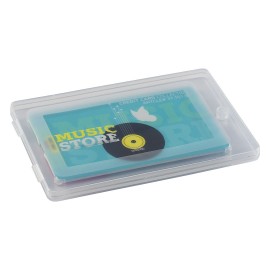 INSERT, plastic gift box for credit card usb flash memory, transparent