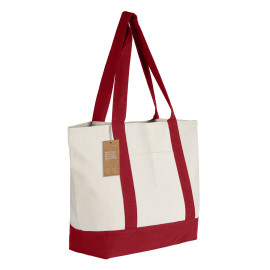 SUNSET, recycled cotton bag, 300 g/m2, red
