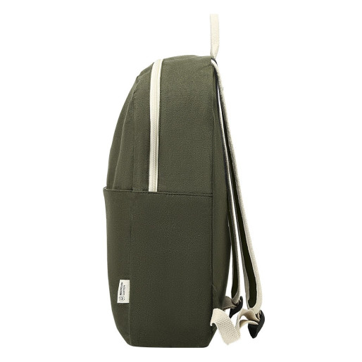 HERITAGE, recycled cotton backpack, 280 g/m2, olive